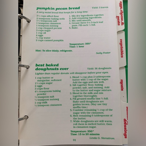 Vintage Cookbook Applehood & Motherpie Rochester Upstate NY 1983 Junior League - Picture 6 of 10